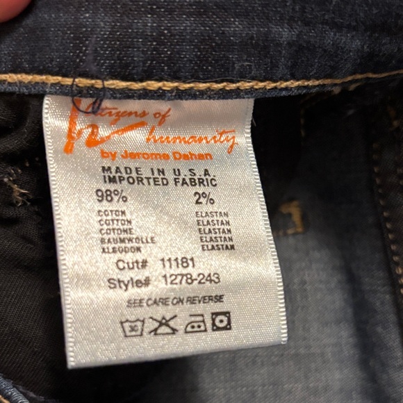 Citizens Of Humanity Ava Low Rise Straight Leg Jeans - Picture 4 of 7